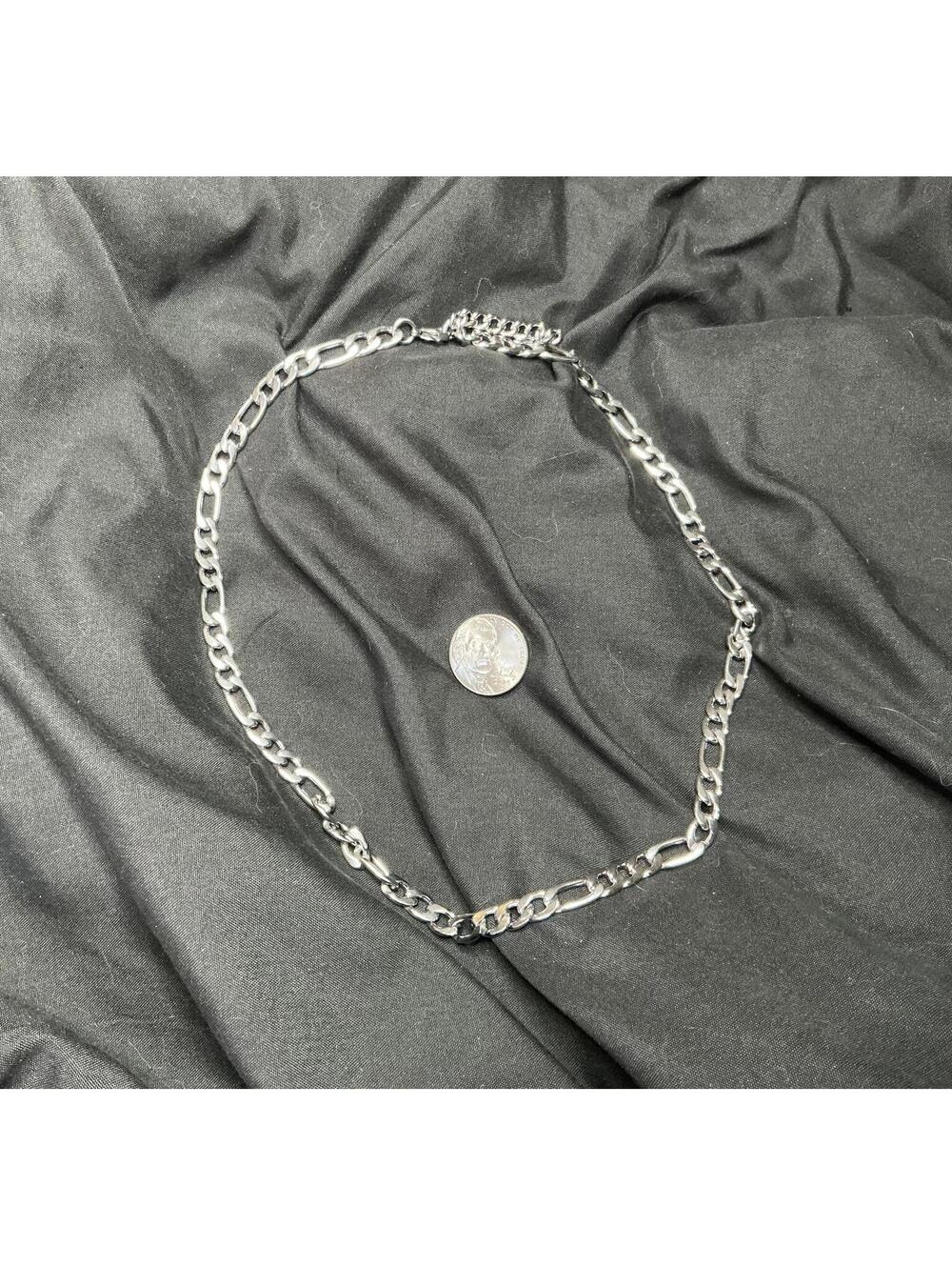 % O Link Chain Necklace steel
